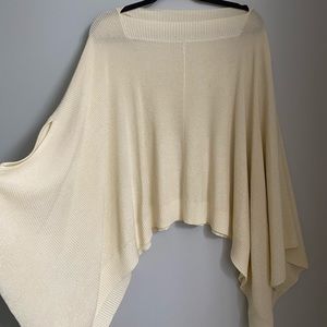 Lululemon Off White Forward Flow Poncho